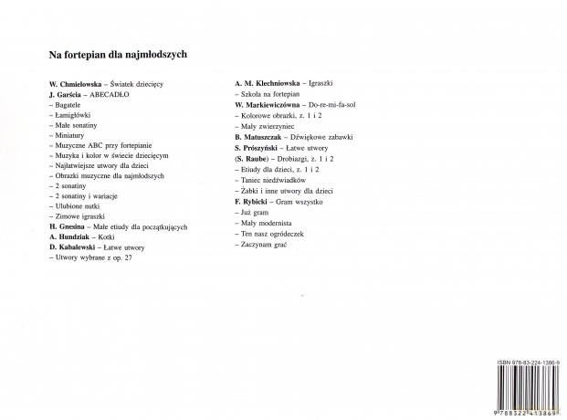 Podręcznik początkowego nauczania gry na fortepianie [KSĄŻKA]