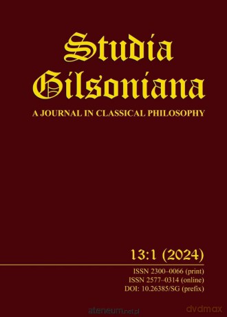 Studia Gilsoniana 13 nr 1