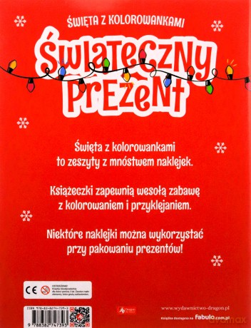 Święta z kolorowankami. Świąteczny prezent [KSIĄŻKA]