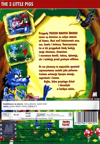 Trzy małe świnki [DVD]