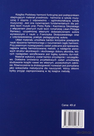 Podstawy harmonii funkcyjnej [KSĄŻKA]