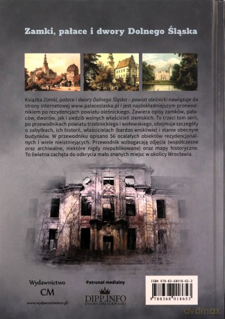 Zamki, pałace i dwory Dolnego Śląska. P. oleśnicki - Damian Dąbrowski [KSIĄŻKA]