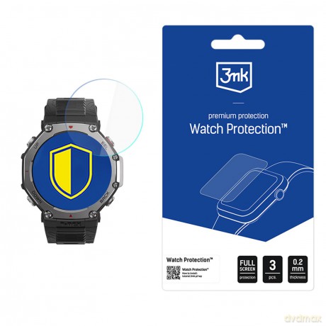 Amazfit T-Rex 3 - 3mk Watch Protection FlexibleGlass