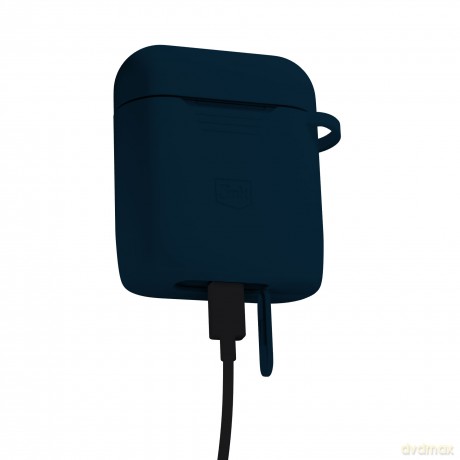 Apple AirPods 2nd gen. - 3mk Silicone AirPods Case Navy blue