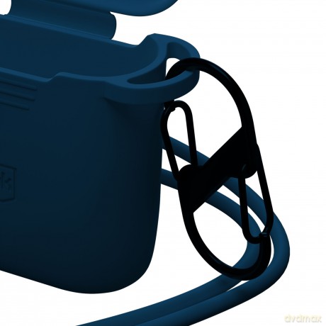 Apple AirPods 2nd gen. - 3mk Silicone AirPods Case Navy blue