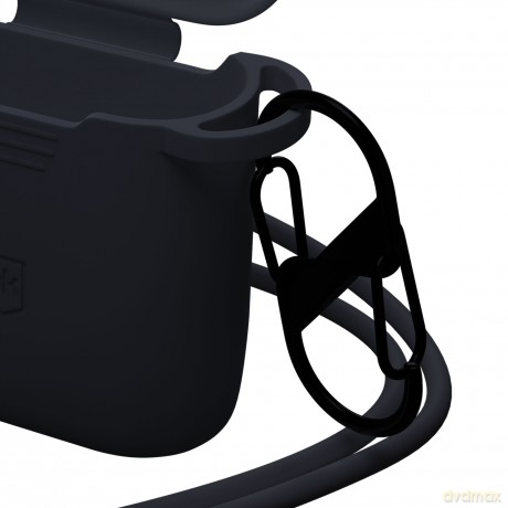 Apple AirPods Pro 2nd gen. - 3mk Silicone AirPods Case Black