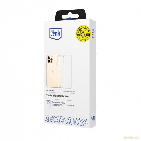 Apple iPhone 12 Pro Max - 3mk Clear MagCase