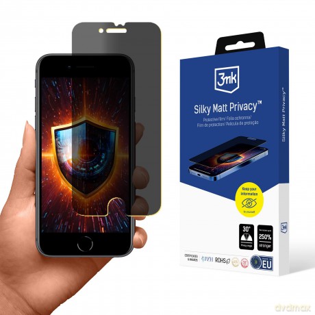 Apple iPhone SE 2020 - 3mk Silky Matt Privacy