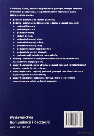 Poduszki gazowe i napinacze pasów - Uwe Rokosch [KSĄŻKA]
