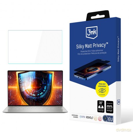 Dell XPS 13 Plus 9320 - up to 15" 3mk Privacy 2-way (bez kleju)