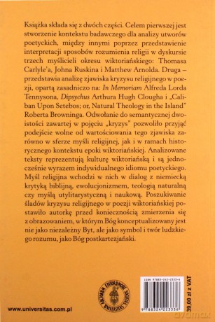 Poezja wiktoriańska a wielki kryzys religijny [KSĄŻKA]