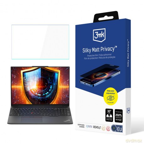 Lenovo ThinkPad E16 - up to 17" 3mk Privacy 2-way (bez kleju)
