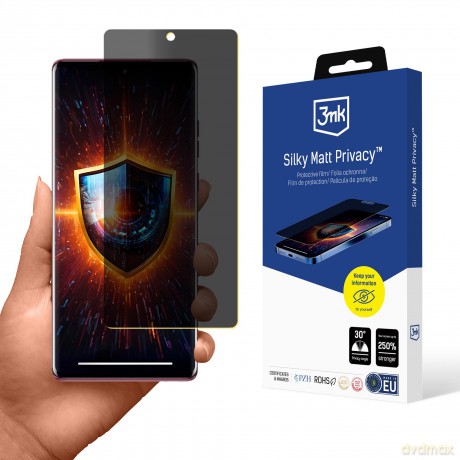 Motorola Edge 50 Fusion - 3mk Silky Matt Privacy