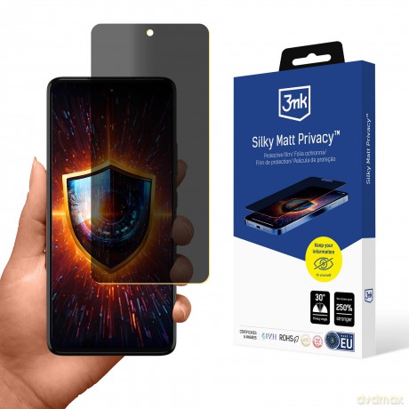 Motorola Moto G72 - 3mk Silky Matt Privacy
