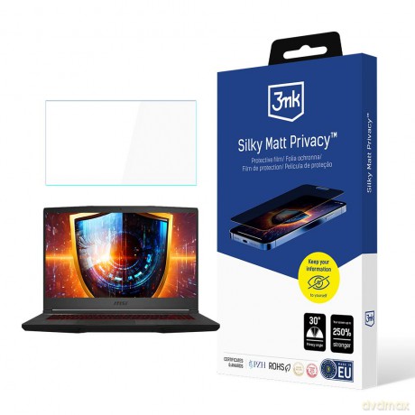 MSI Bravo 15 - up to 15" 3mk Privacy 2-way (bez kleju)