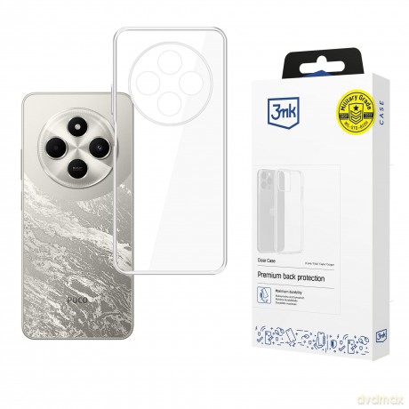POCO C75 - 3mk Clear Case