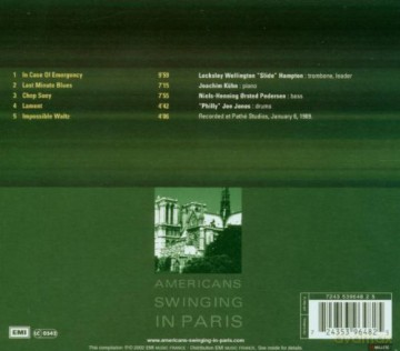 Slide Hampton: American Swinging In Paris [CD]