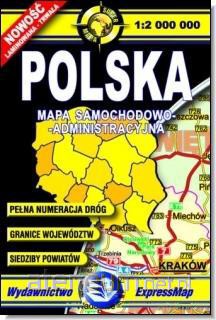 Polska 1:2 000 000 [KSĄŻKA]