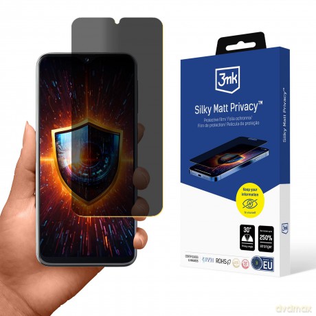 Samsung Galaxy A20e - 3mk Silky Matt Privacy