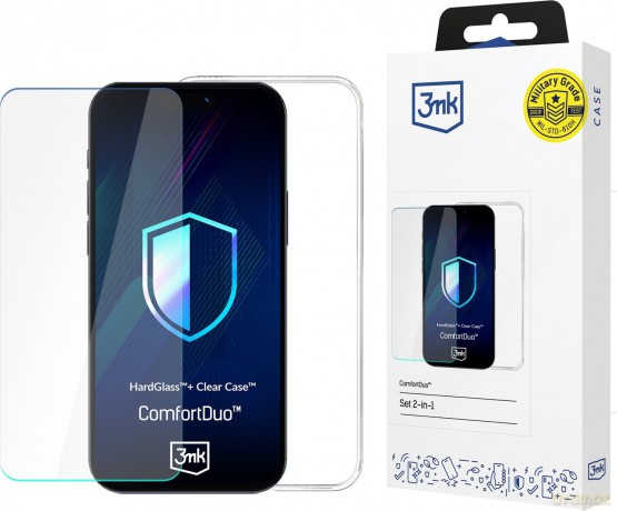 Samsung Galaxy S25 - 3mk ComfortDuo Clear