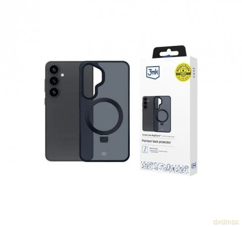 Samsung Galaxy S25 - 3mk Smoke Case Mag&Stand