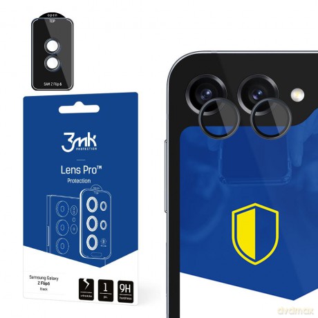 Samsung Galaxy Z Flip 6 - 3mk Lens Protection Pro Black