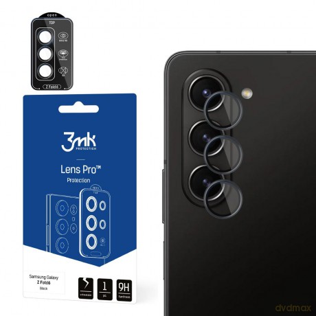 Samsung Galaxy Z Fold 6 - 3mk Lens Protection Pro Black