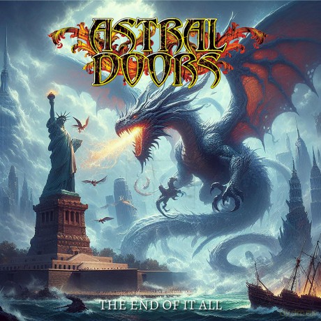 Astral Doors: The End Of It All (Orange) [Winyl]