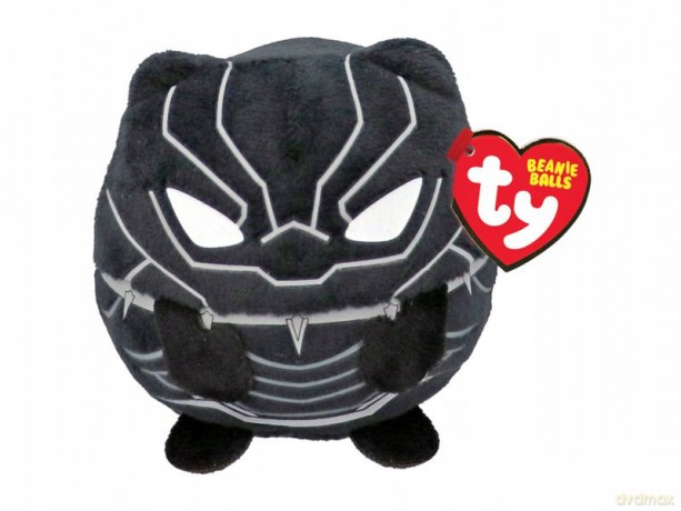 Black Panther Ty Puffies Marvel Black Panter Maskotka Ty Marvel