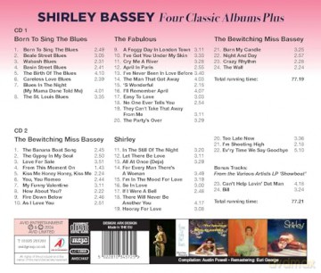 Shirley Bassey: Four Classic Albums Plus [2CD]