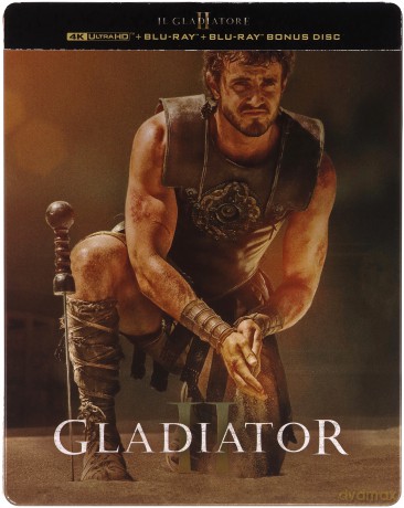 Gladiator II (Gladiator 2) (steelbook) [Blu-Ray 4K]+[2xBlu-Ray]