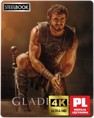 Gladiator II (Gladiator 2) (steelbook) [Blu-Ray 4K]+[2xBlu-Ray]