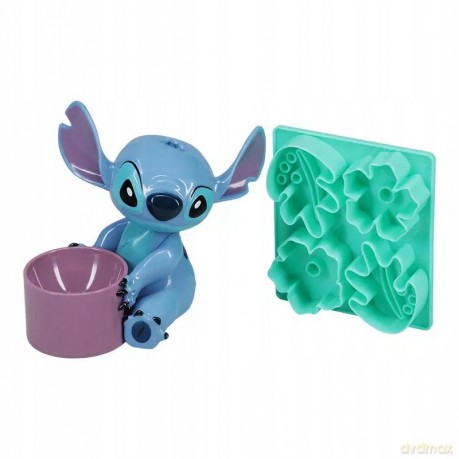 Zestaw Disney Stitch: podstawka do jajka plus foremka do tostów / Disney Stitch Egg Cup and Toast Cutter Set