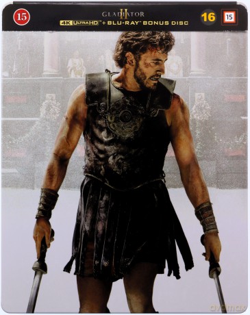 Gladiator II (steelbook) [Blu-Ray 4K]+[Blu-Ray]
