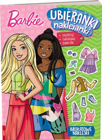 Barbie ubieranki naklejanki SDU-1109 - Opracowanie zbiorowe [KSIĄŻKA]