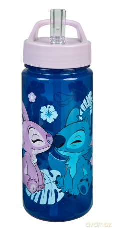 Bidon Stitch i Andzia plastikowy 500ml STLO9913