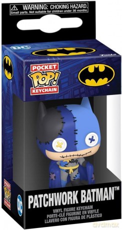 Brelok Pocket Patchwork Batman Funko Pop [FIGURKA]
