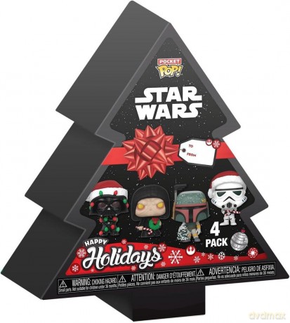 Brelok Pocket Tree Holiday Box Star Wars Funko Pop [FIGURKA]