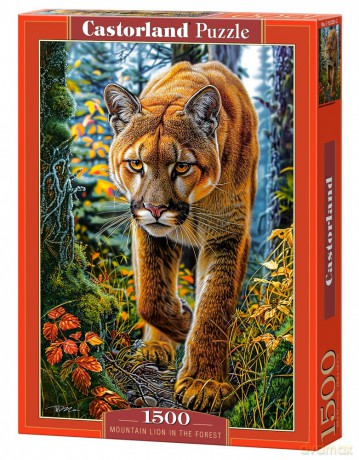 CASTORLAND 1500 el. Mountain Lion In The Forest C-152261-2 [PUZZLE]