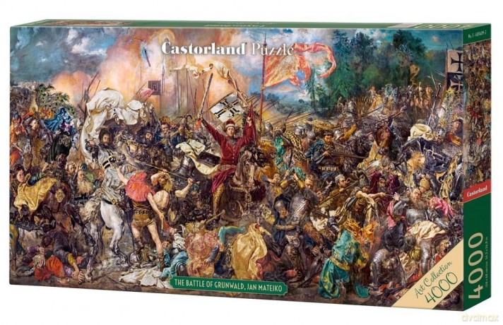 CASTORLAND 4000 el. The Battle of Grunwald Jan Matejko C-400409-2 [PUZZLE]