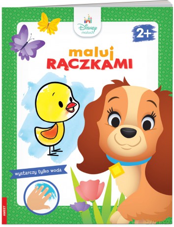 Disney Maluch Maluj rączkami MWR-9208 - Opracowanie zbiorowe [KSIĄŻKA]