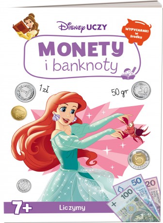 Disney uczy Księżniczka Monety i banknoty UPZ-9304 - Opracowanie zbiorowe [KSIĄŻKA]