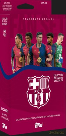 FAN SET FC Barcelona 2024/25 [FIGURKA]