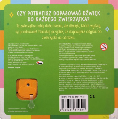 Farma. Dopasuj dźwięki - Opracowanie zbiorowe [KSIĄŻKA]
