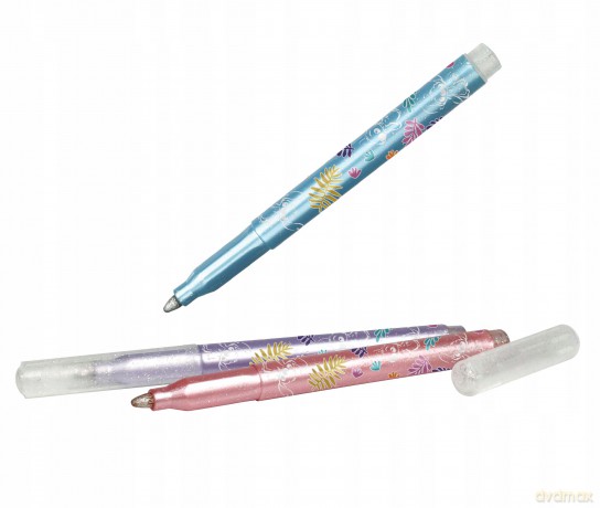 Flamastry brokatowe Disney Fashion Stitch pastel 6 kolorów