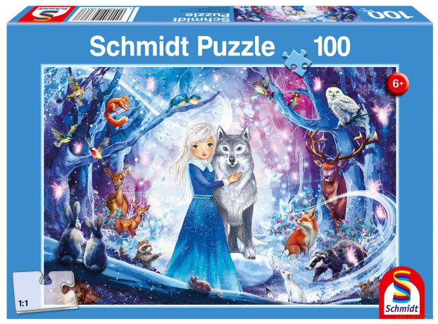 G3 100 el. Księżniczka w zimowym lesie 112944 [PUZZLE]