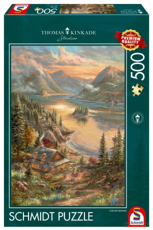 G3 500 el. PQ T.Kinkade Nad jeziorem [PUZZLE]