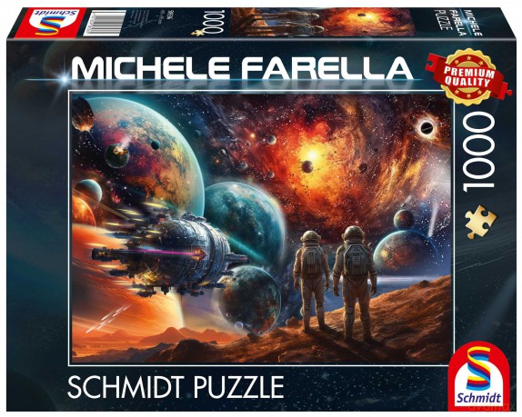 G3 PQ 1000 el. Michele Farella Kosmiczna podróż 112954 [PUZZLE]