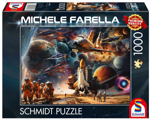 G3 PQ 1000 el. Michele Farella Podróż do odległych galaktyk 112957 [PUZZLE]