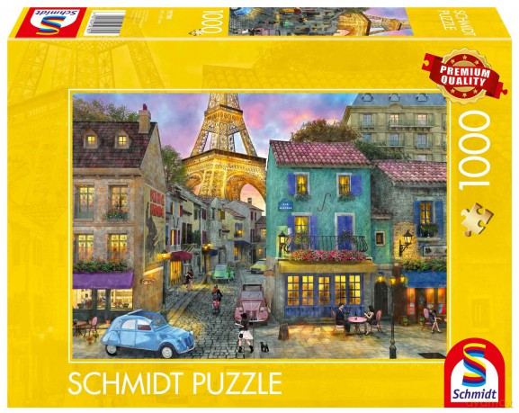 G3 PQ 1000 el. Ulice Paryża Francja 112973 [PUZZLE]